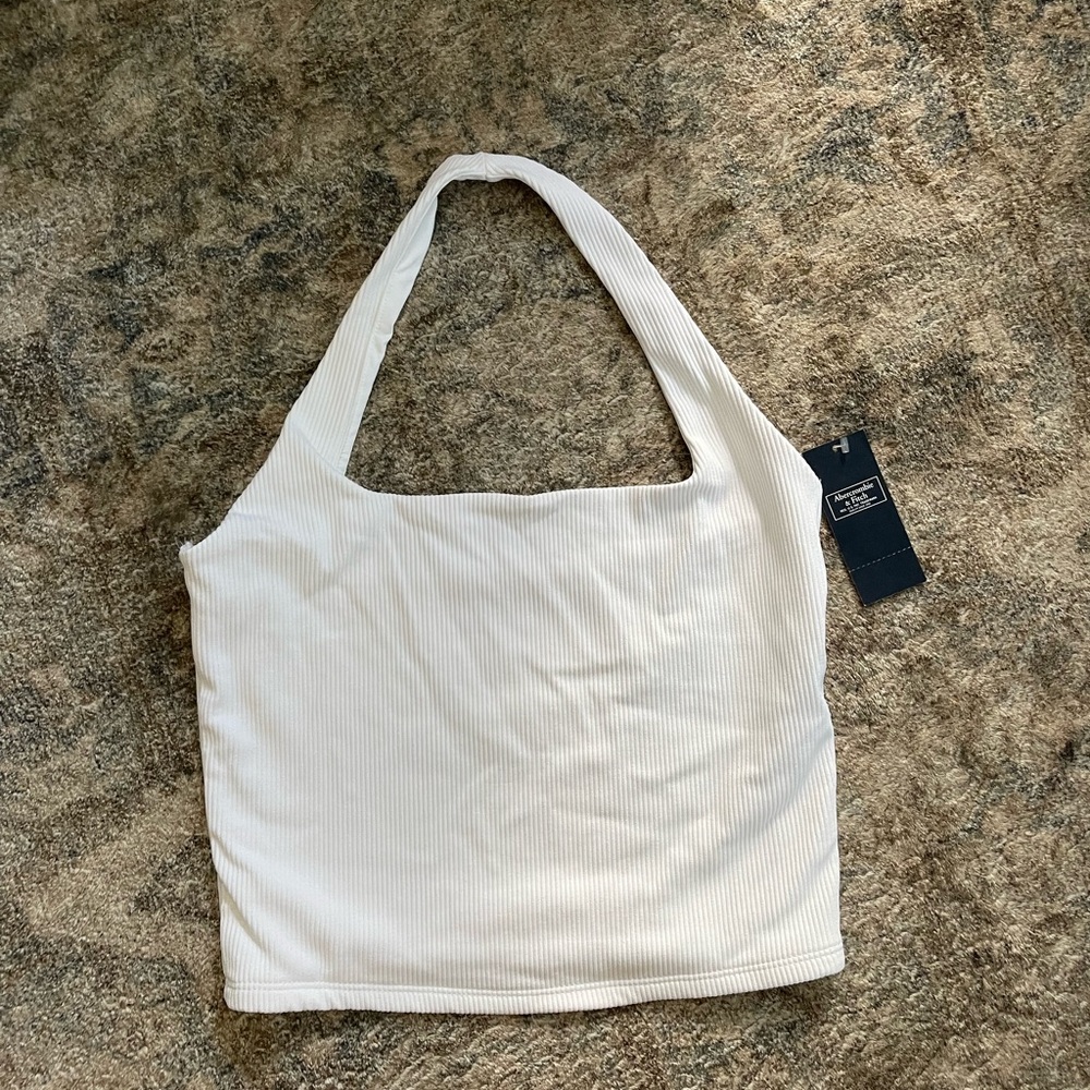 NWT Abercrombie Ribbed Halter top